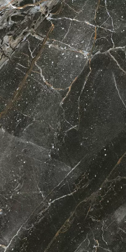 Керамогранит 708320 Amani Marble Dark Grey Polish Rect. 60x120 Amin Tile Co