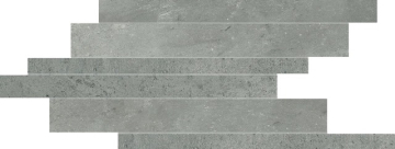 Керамогранит 747479 Maps Graphite Listello Sfalsato 21x40 Cerim
