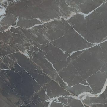 Керамогранит 756553 Stones 2.0 Calacatta Black Glossy Ret 6mm 120x120 Casa Dolce Casa