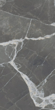 Керамогранит 756557 Stones 2.0 Calacatta Black Glossy Ret 6mm 60x120 Casa Dolce Casa