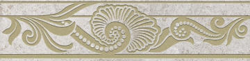Керамогранит 76031 FASCIA SABBIATA BIANCO 10x40 Gardenia Orchidea (Versace)