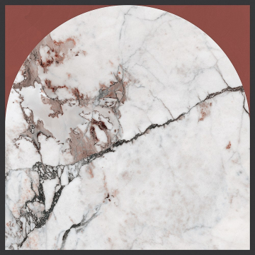 Керамогранит 764119 Policroma Arco Breccia-Mattone Mat Ret 6mm 120x120 Cedit
