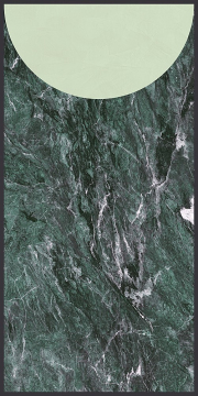 Керамогранит 764126 Policroma Volta Alpi-Lichene Mat Ret 6mm 120x240 Cedit
