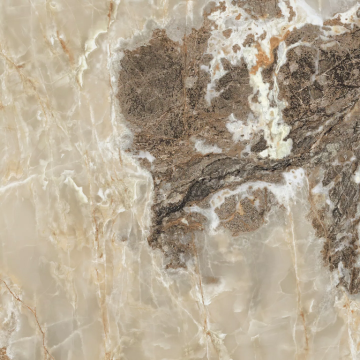 Керамогранит 765430 Onyx&More Golden Blend Glossy Ret 80x80 Casa Dolce Casa