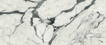 Керамогранит 765697 Bijoux Calacatta Altissimo Glossy 6mm 120x280 Rex Ceramiche