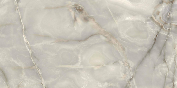 Керамогранит 765964 Onyx&More Silver Onyx Glossy Ret 6mm 60x120 Casa Dolce Casa