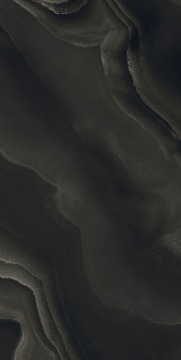 Керамогранит 778830 Eccentric Luxe Smoky Black Glossy 6mm 60x120 Rex Ceramiche