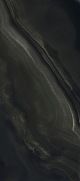 Керамогранит 778832 Eccentric Luxe Smoky Black Glossy 80x180 Rex Ceramiche