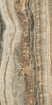 Керамогранит 778840 Eccentric Luxe Caramel Glossy 9mm 60x120 Rex Ceramiche