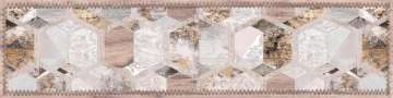 Керамогранит 781264 Гексавуд Деко 20х80 ProGRES Ceramica