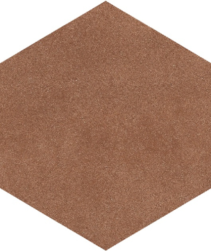 Керамогранит 781813 Sensi Terre Mattone Grana Grip Esagono 22x20 Casa Dolce Casa