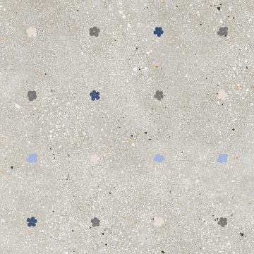 Керамогранит A039160 Ama Fiori Grigio Rect. R10 60x60 Ape Ceramica
