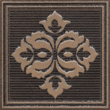 Керамогранит AD/B400/SG929720R Вставка Версаль коричневый обрезной 7x7x0,9 Kerama Marazzi