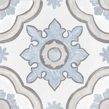 Керамогранит ADOBE Basma Decor White Mate 20x20 Cifre