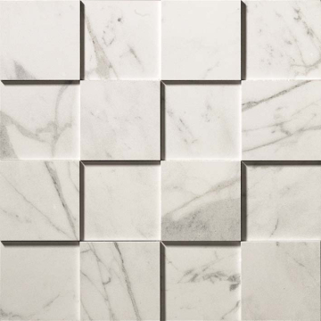 Керамогранит ADP6 Marvel Statuario Select Mosaico 3D 30x30 Atlas Concorde