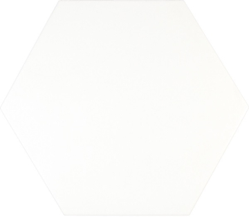 Керамогранит ADPV9011 Pavimento Hexagono White 20x23 Adex