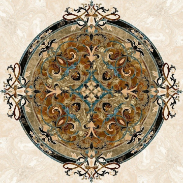 Керамогранит AGATE ROSSO CENTRO PULIDO-4 89,26x89,26 Aparici