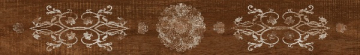 Керамогранит Amarcord Wood Bruciato Tarsie 15x100 RHS (Rondine) Ceramiche