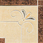 Керамогранит Angolo Floreale Palissandro (Rosa Portogallo, Madras Pink) 15x15 Casalgrande Padana