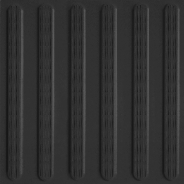 Керамогранит ANL110 Avenue Lines Black линии чёрный Тактильный рект. 30x30x15 Estima