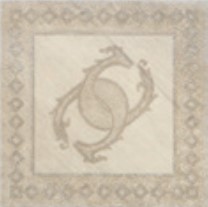 Керамогранит Antique Intreccio Ivory 15x15 Cerdomus