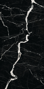 Керамогранит Ararat Lighthing Black Matt Спеченный камень 1600x3200x20 Delfone