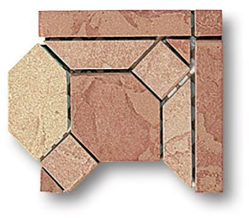 Керамогранит Ardesia Angolo A Naturale 15x15 Casalgrande Padana