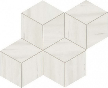 Керамогранит AS2G Marvel Bianco Dolomite Mosaico Esagono Lapp 30x35 Atlas Concorde