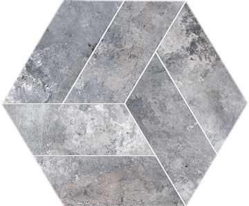 Керамогранит Basalt Grey 20х24 Monopole Ceramica