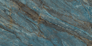 Керамогранит Beam Turquoise бирюзовый лаппатированный шайн 60х120 Laparet