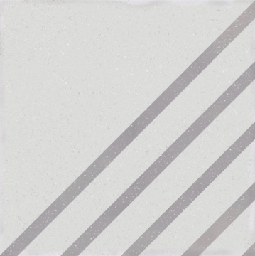 Керамогранит Boreal Dash Decor White Lunar 18.5x18.5 WOW