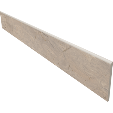Керамогранит BR02 Bernini Beige плинтус полированный 7x60 Estima