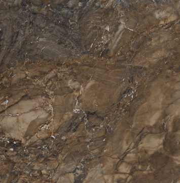 Керамогранит BR04 Bernini Dark Brown неполированный 80x80x11 Estima