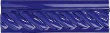 Керамогранит BR634.A Majesty Border Cobalt 8х25 Serapool