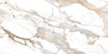 Керамогранит Calacatta Fairy Gold Бежевый Полированный 60х120 Ceradim