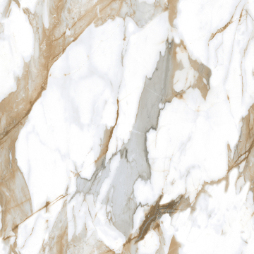 Керамогранит Calacatta Fairy Gold Бежевый Полированный 60х60 Ceradim