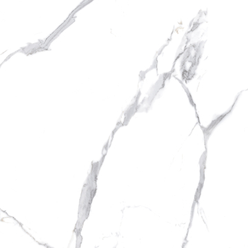 Керамогранит Calacatta Splendid Silver Белый Полированный 80х80 Ceradim