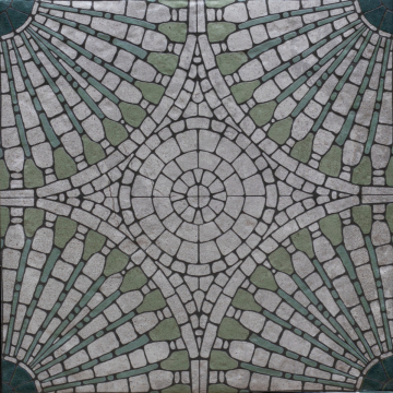 Керамогранит Carino Menta Mosaico 20x20 Mainzu