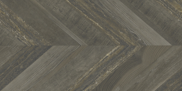 Керамогранит Chevron Walnut Stamp 49,75x99,55 Aparici