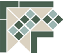 Керамогранит Corner LISBON with 1 strip (Tr.16 Dots 13+18 Strips 18) 21.5х21.5 Top Cer