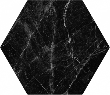 Керамогранит Cosmo Hex Black 20x24 Click Ceramica