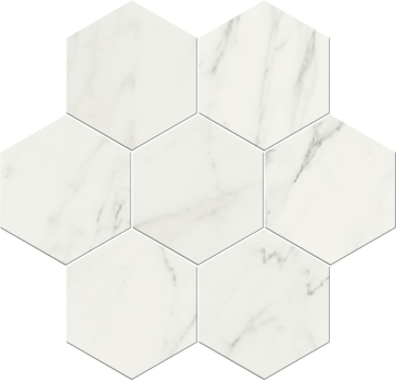 Керамогранит Cosmo Hex White 20x24 Click Ceramica