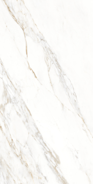 Керамогранит CZ-GL03-B Enfold Statuario Matt Glossy Ink 80x160 Creanza