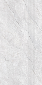 Керамогранит CZ-GL06-D Lumiere White Decor Matt Glossy Ink Punch 80x160 Creanza