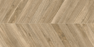 Керамогранит D120251M Walnut Chevron Light матовый карвинг 600x1200x9.5 Delacora