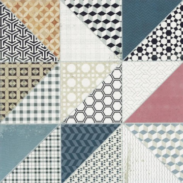Керамогранит DAK44659 DECO multicoloured 45x45 RAKO