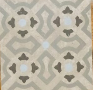 Керамогранит DEC 227K Cementine Color Mix Rettificato 20x20 Novabell