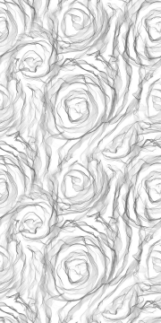 Керамогранит Deco Couture Black&White 3 49.1x98.2 Ceracasa
