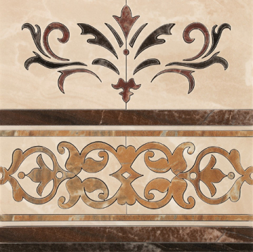 Керамогранит Deco Jainoor Pulido Lineal Crema 38.8x38.8 Ceracasa