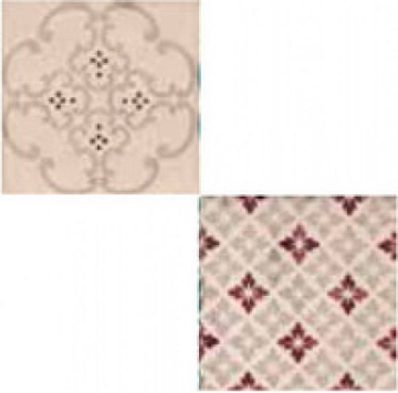 Керамогранит Декор 8325 Jolie Rose Gris Trama (комп/2шт) 10х10 Marca Corona